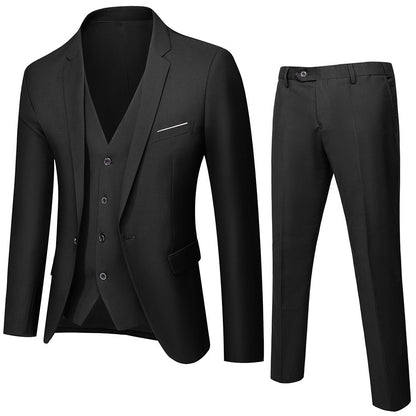 Men's Suit Set Two-piece Korean Style