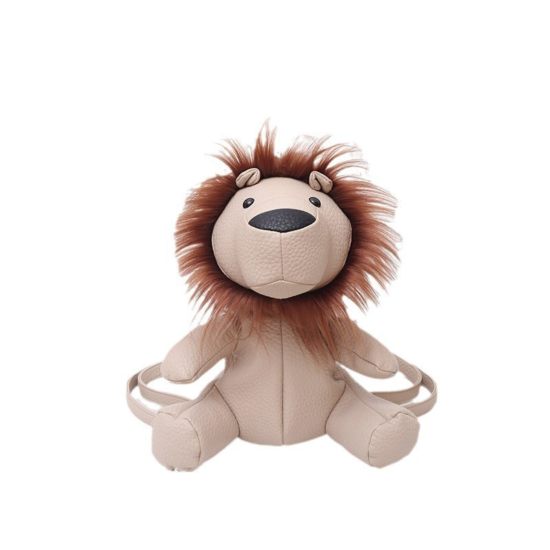 Premium Plush Cartoon Cute Little Lion Casual Bag