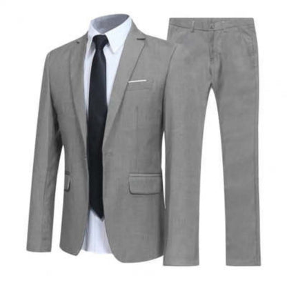 Men's Western Fit Korean Two-piece Suit