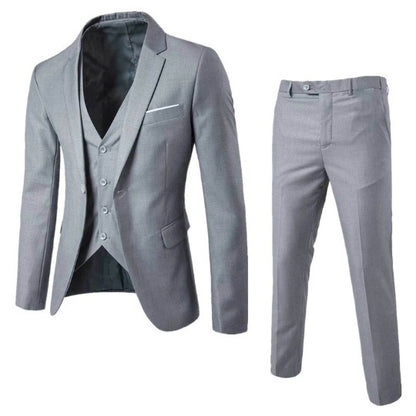 Men's Suit Set Two-piece Korean Style